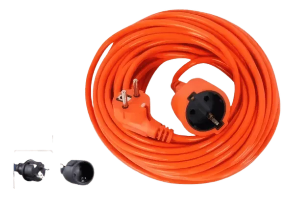 Rallonge Électrique Orange 15m INGCO - 3×1.5mm²