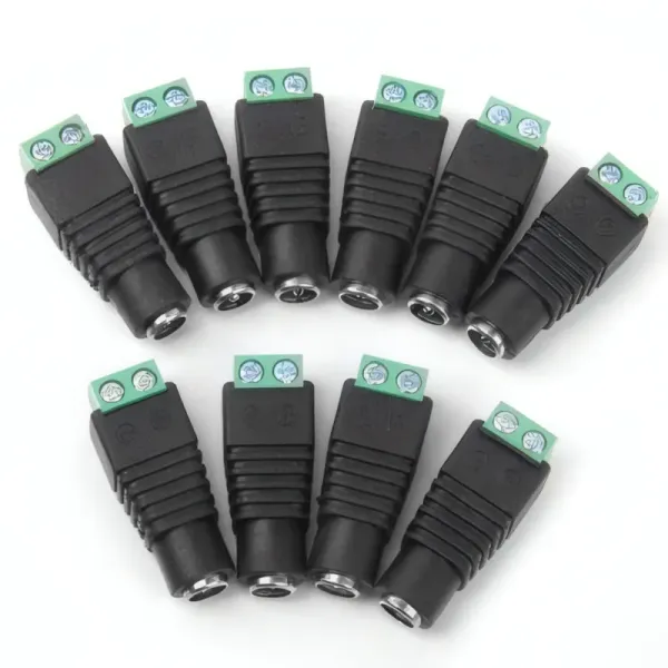 Connecteur DC Femelle ANSPO pour Caméra de Surveillance