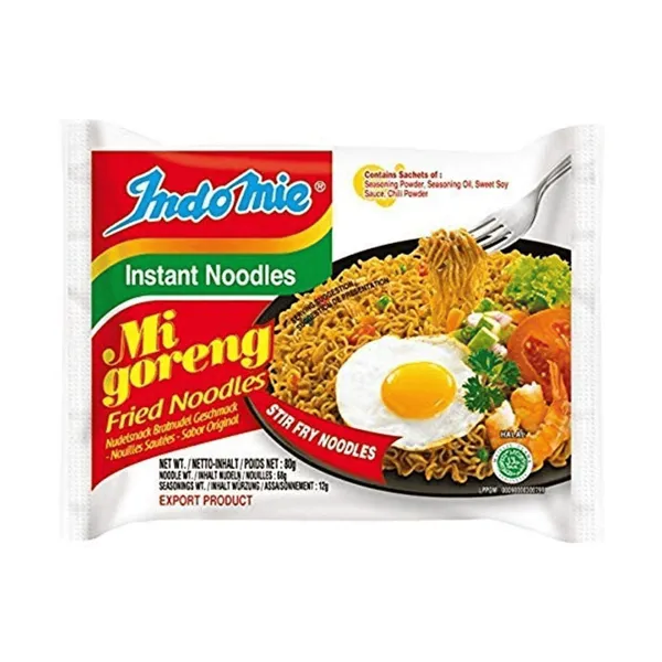 Indomie – Nouilles Instantanées Sautées Mi Goreng – 80 g