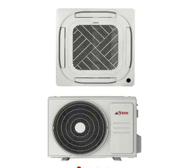 Climatiseur Cassette ASTECH 18000 BTU 2.5CV – SPLIT AST-18CAC102-TE Silencieux et Puissant