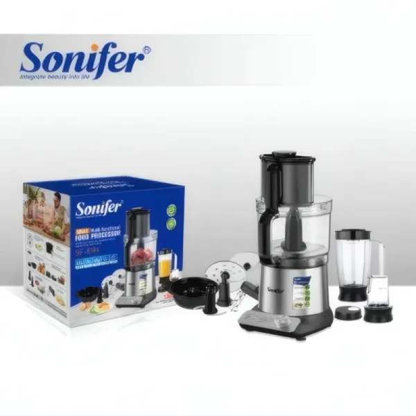 Blender Multifonction Sonifer SF-8194 - 10 en 1 avec Moteur en Cuivre