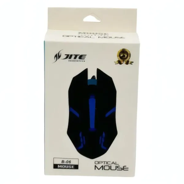 Souris USB Filaire JITE B-06 - Optique Ergonomique