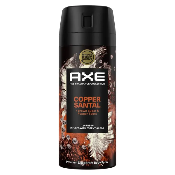 AXE Copper Santal – Déodorant Spray Homme Anti-Transpirant 150 ml