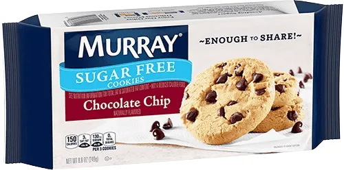 MURRAY – Cookies aux Pépites de Chocolat Sans Sucre 249 g
