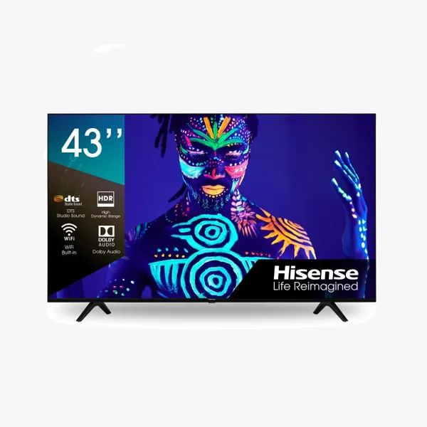 Televiseur Hisense 43" LED Smart Vidaa 4K 43A4Q