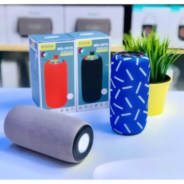 Haut-Parleur Bluetooth WSTER WS-1870 avec Radio FM et Lecteur USB