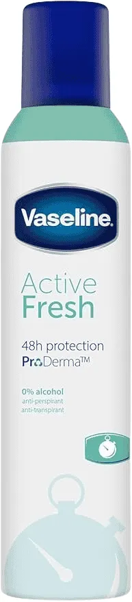 Vaseline – Active Fresh Antitranspirant pour Femmes
