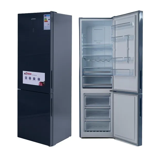 Réfrigérateur ASTECH FC398VER-OG combiné 3 tiroirs noir