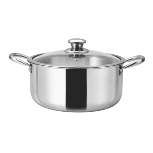 Casserole en Acier Inoxydable 3.5L 20X11CM