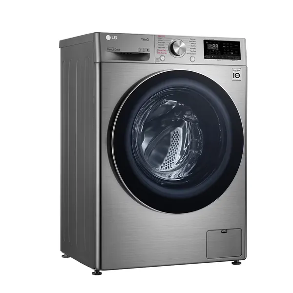 Machine à Laver LG 9KG/6KG Sechage Gris F4V5VGP2T