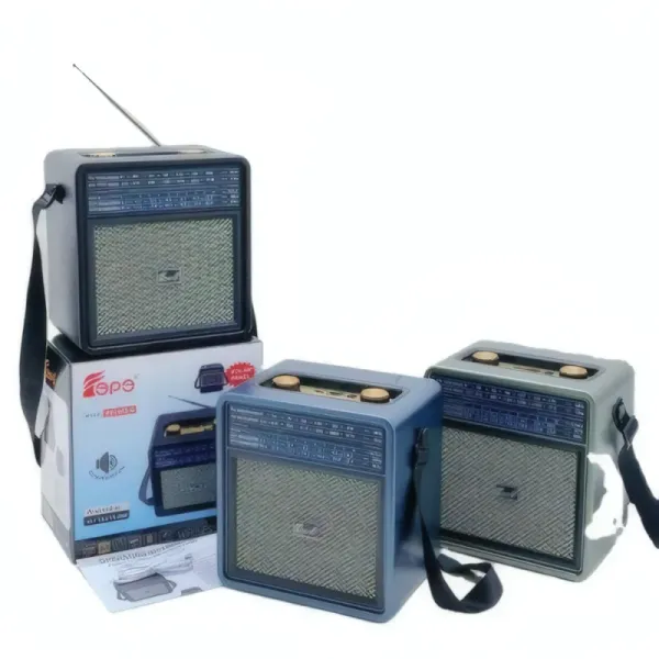 Radio Bluetooth Portable FEPE FP-353-S - Rechargeable avec AM/FM/SW