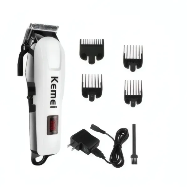 Tondeuse à Cheveux Électrique KEMEI KM-809 Professionnelle Rechargeable