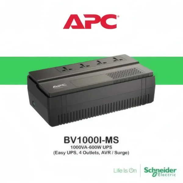 Onduleur APC BV1000I-MS Easy UPS 1000VA AVR - Protection Surtension