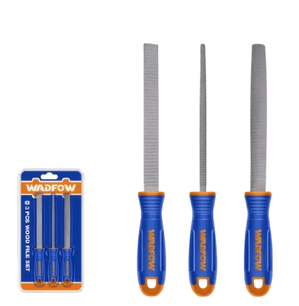 Jeu de 3 Râpes à Bois 200mm - Acier Carbone