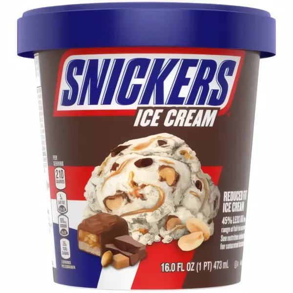 Snickers - Crème glacée - 473 ml