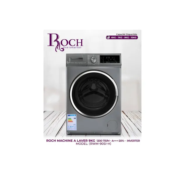 Machine A Laver Roch 9KG Inverter A+++ RWM90SIH