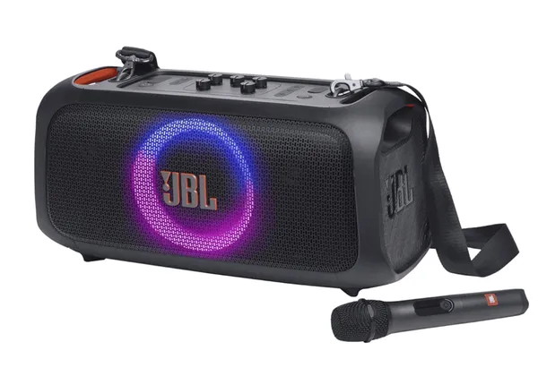 BAFFLE JBL PARTYBOX ON THE GO ESSENTIAL DUAL MIC
