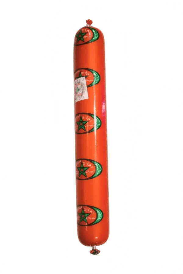 ZAHRA Saucisson Bœuf et Poulet Nature – 450 g