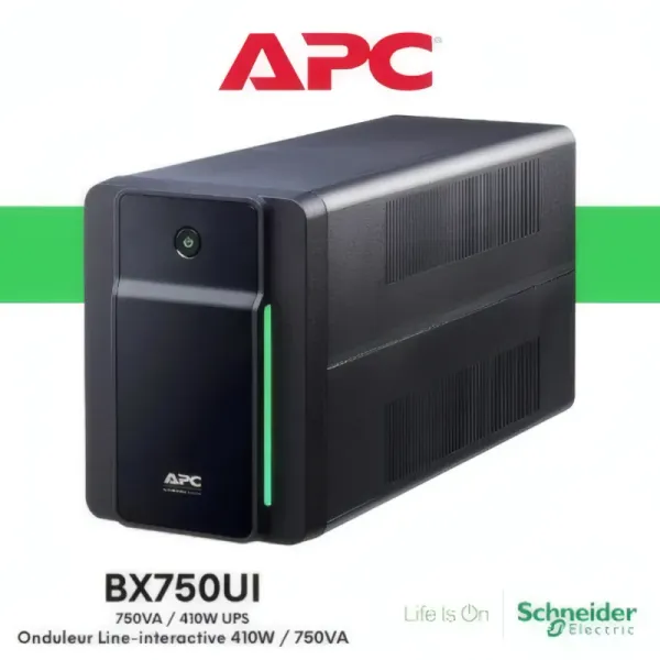 Onduleur APC BX750UI 750VA - Protection Électrique Fiable