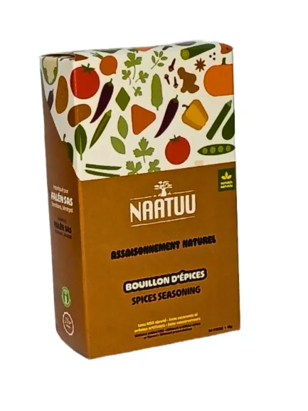 Bouillon Naatuu épicé 10 g x20