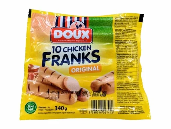 DOUX - Saucisses Original - 340g