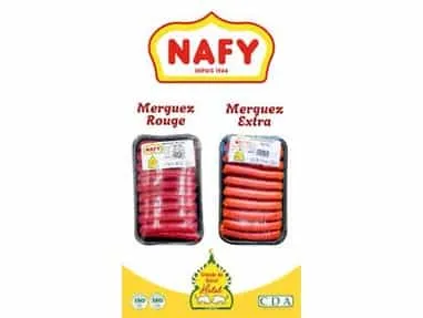 CDA NAFY - Saucisses merguez - 600G