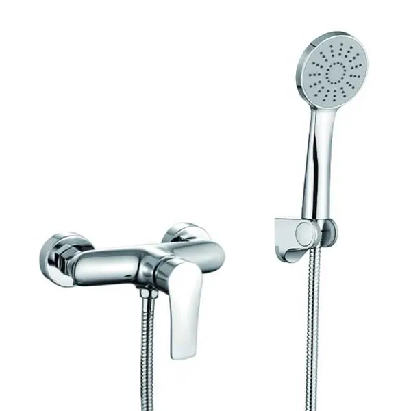 Colonne de douche avec corps en laiton et poignée en alliage de zinc FYM-0502