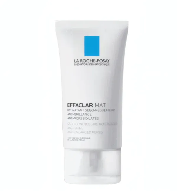 LA ROCHE-POSAY - Effaclar Mat Soin Hydratant Matifiant Peaux Grasses - 40 ml