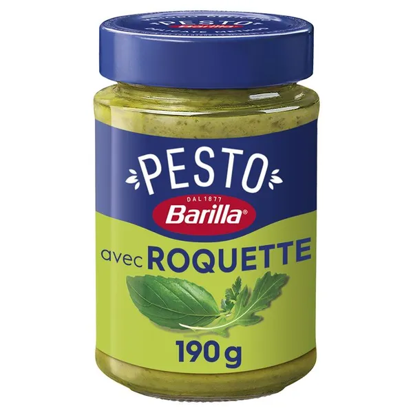 SAUCE PESTO BASILIC ET ROQUETTE BARILLA 190G