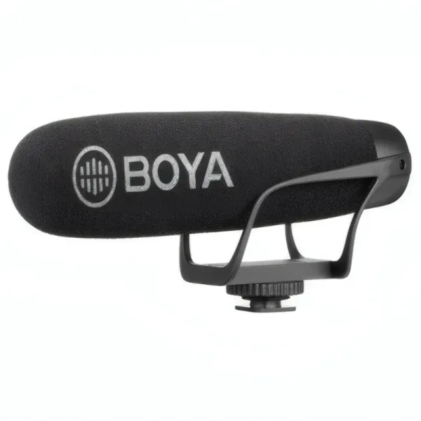 Micro-Canon BOYA BY-BM2021 Super-Cardioïde pour Appareil Photo et Smartphone