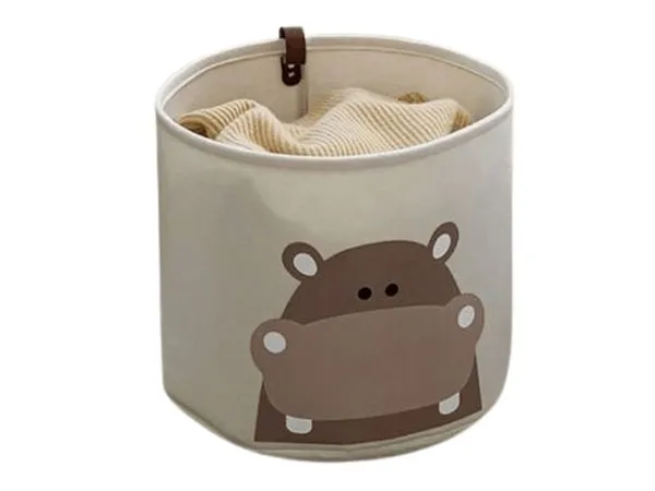 Panier de Rangement en Feutre Bébé, Jouets et Vêtements, Design Élégant et Robuste