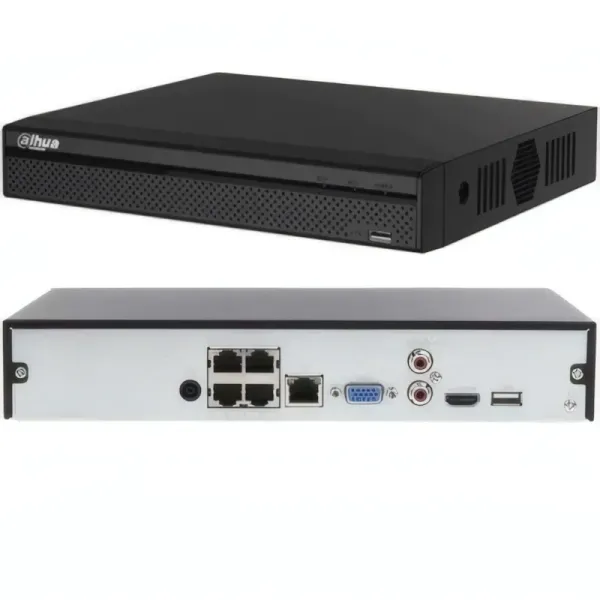 Enregistreur Vidéo Réseau Dahua NVR4104HS-P-4KS2 - 4 Canaux