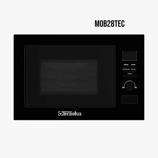 Micro Onde Tecnolux Encastrable 25 litres Noir MOB28TEC