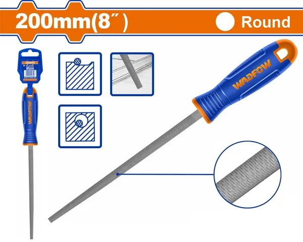 Round steel file