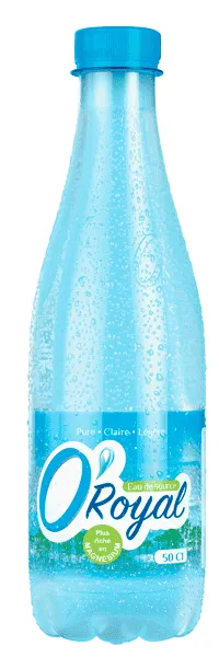 O'Royal - Bouteille d'eau minérale - 50 CL