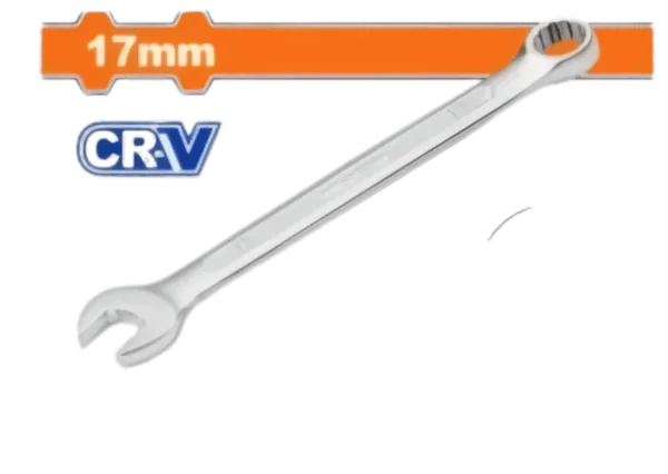 Clé Mixte 17mm en Acier Cr-V - WSA1117