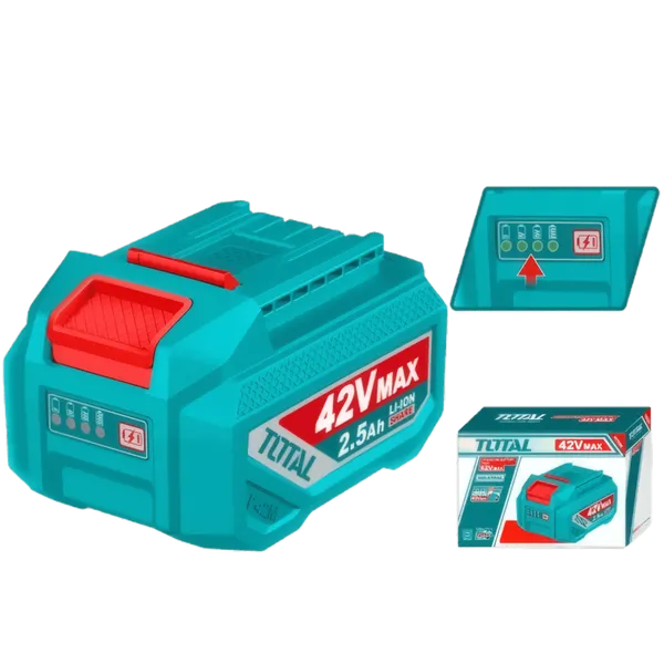 Batterie au lithium 42 V / 2,5 Ah Total