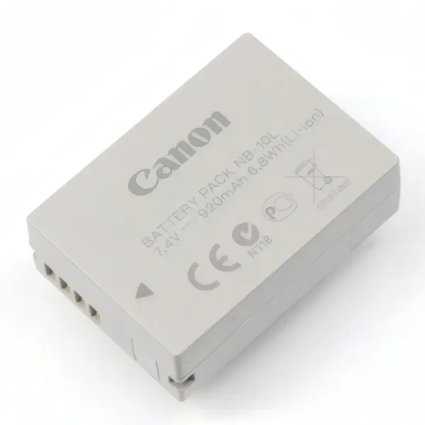 Batterie Lithium-Ion Canon NB-10L Rechargeable