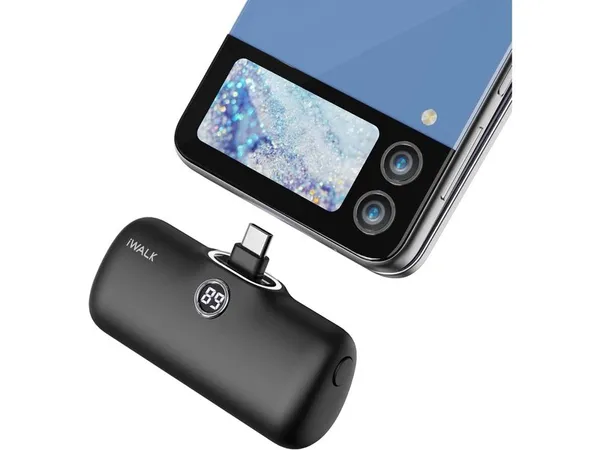 iWALK Mini Batterie Externe 4800mAh USB-C – Charge Rapide pour Samsung