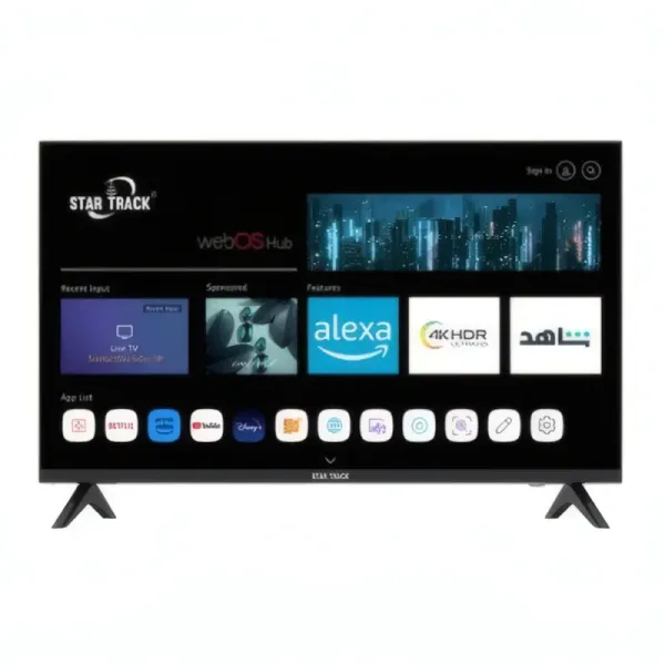 Téléviseur Smart TV 4K 60" Star Track ST60K-LG1200WEB