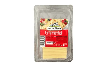 VACHE BLEUE - Fromage emmental 120G