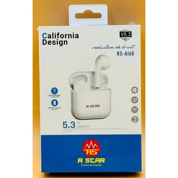 Ecouteur Bluetooth sans fil - AIRPOD RSCAR RS-AI89
