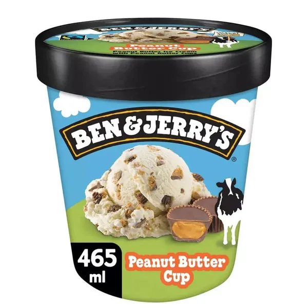 BEN & JERRY'S Une crème glacée Ben & Jerry's Peanuts Butter Cup Cr