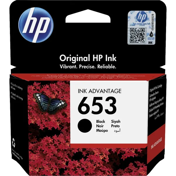 Cartouche d'encre HP 653 noir (3YM75AE), 360 pages