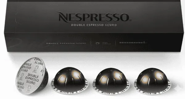 NESPRESSO - Vertuo Double Espresso Scuro - 10 capsules