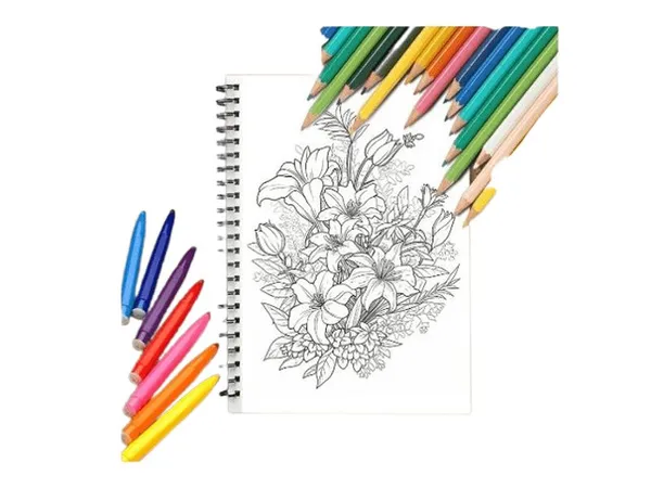 Livre Coloriage Bien Etre Emotionnel Enfants et Adolescents Pensée Positive