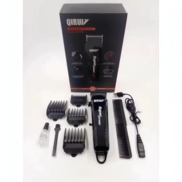 Tondeuse à Cheveux QIRUIZ QR-D07A avec Affichage de Batterie