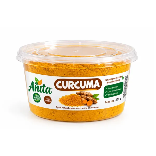Anita Épices – Curcuma – 50 g