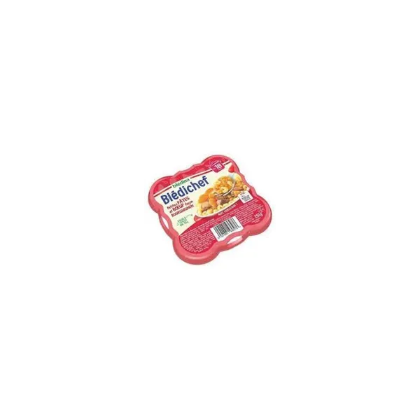 Blédichef repas bébé pates et boeuf dés 18mois 250G