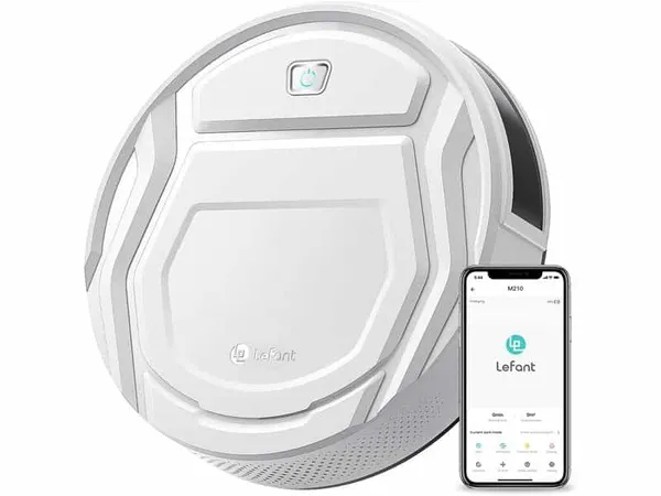 LEFANT - Aspirateur Robot Connecté Wifi avec 6 modes de nettoyage